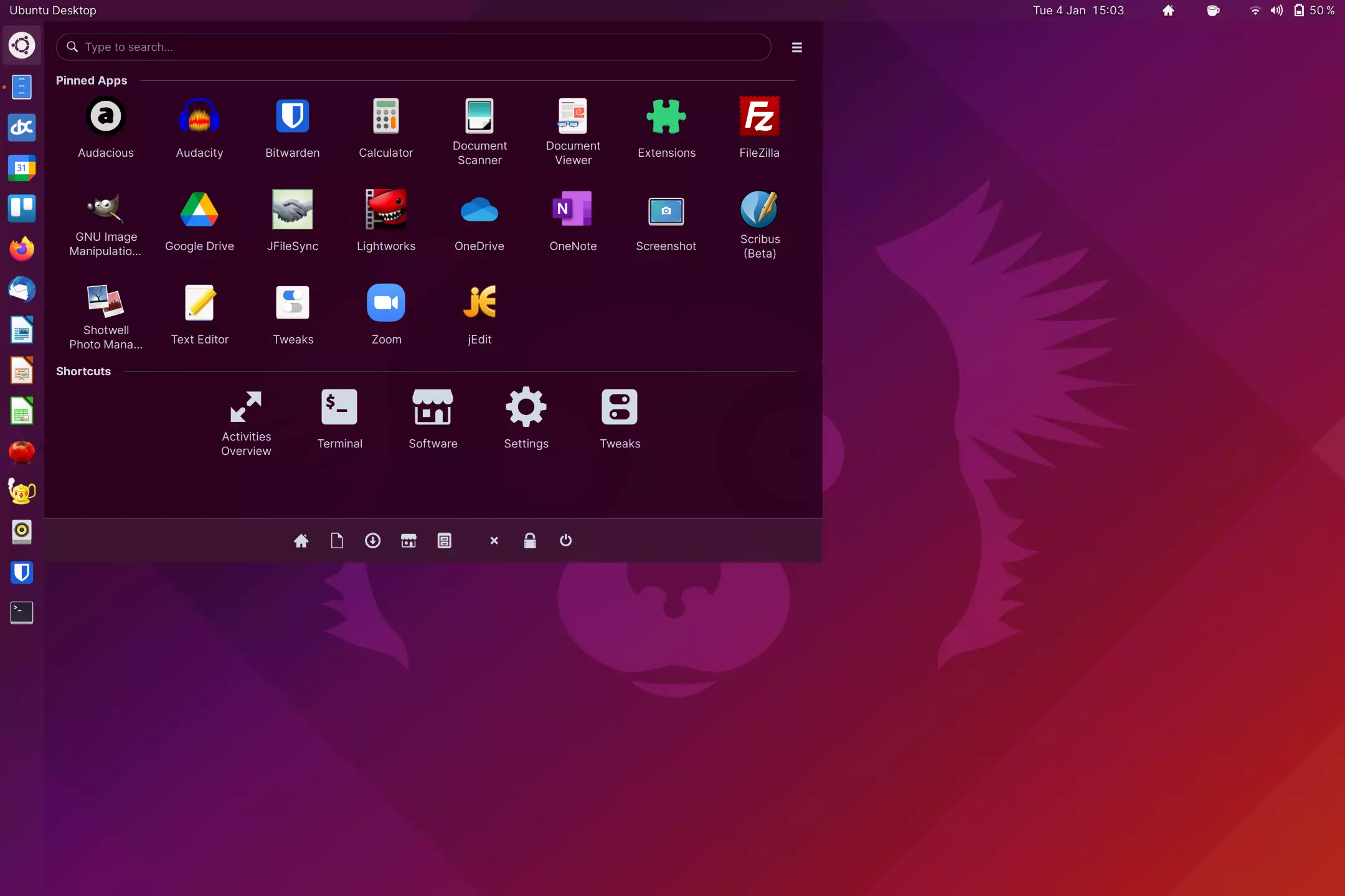 GNOME com interface semelhante ao Unity