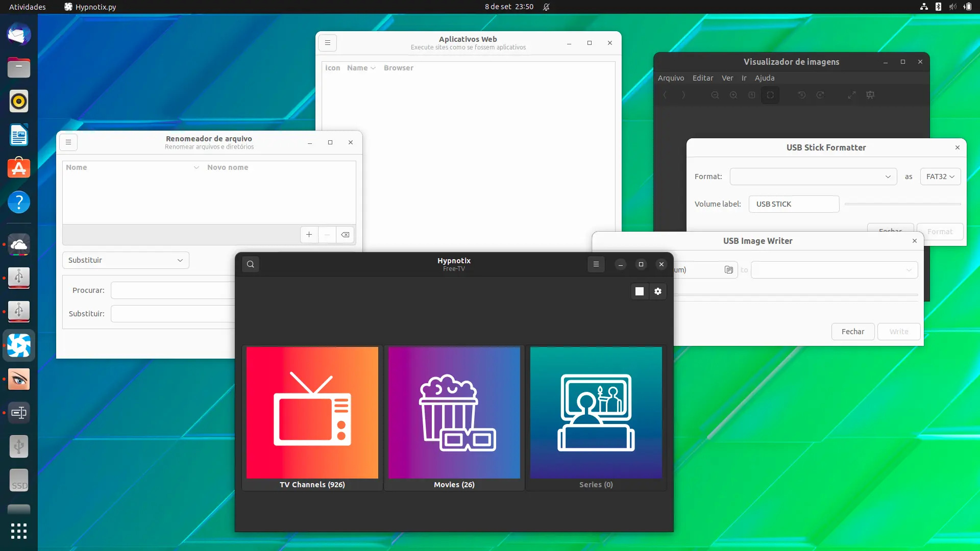 Aplicativos do Linux Mint no Ubuntu