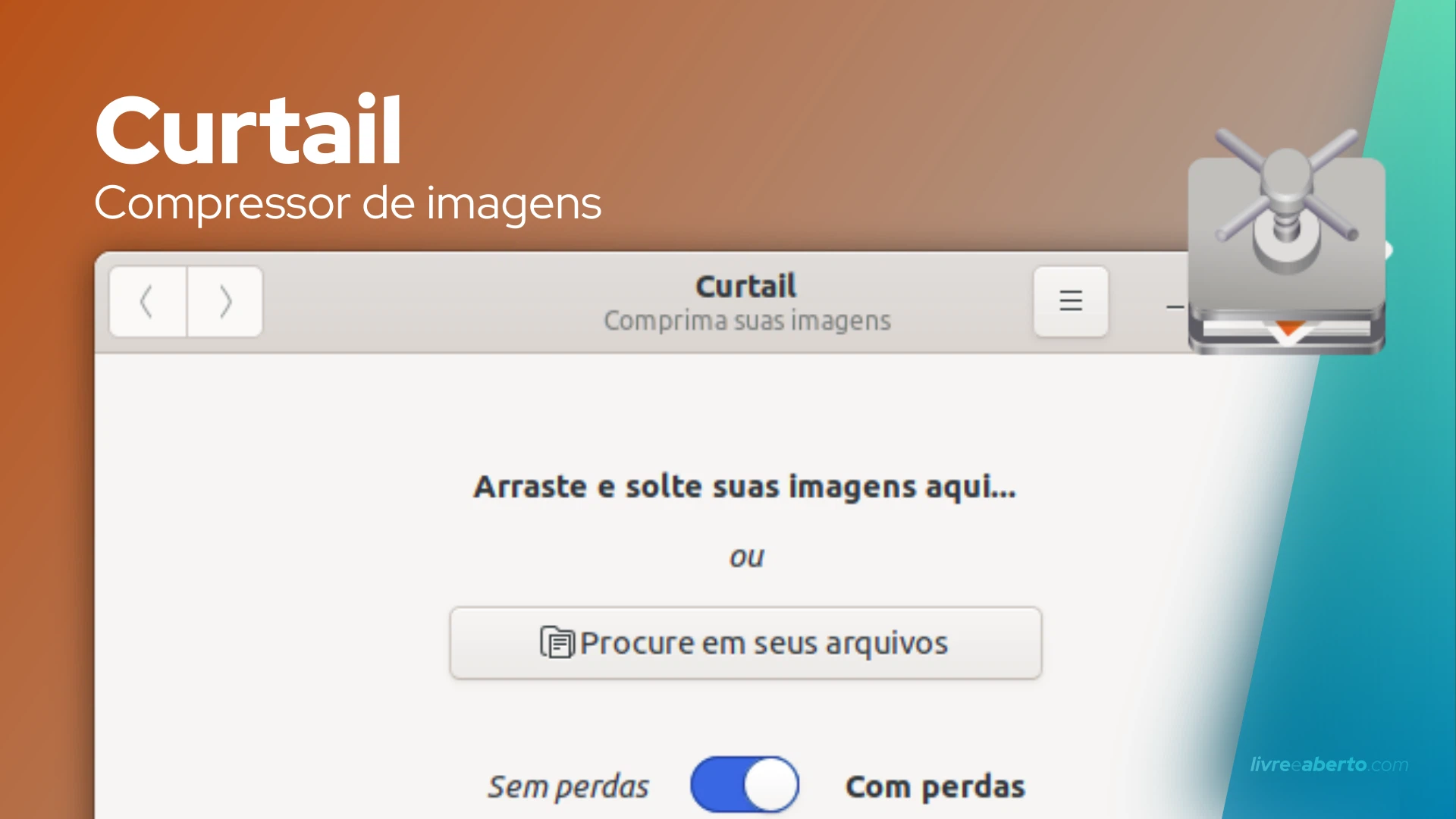 Curtail é um incrível compressor de imagem para Linux