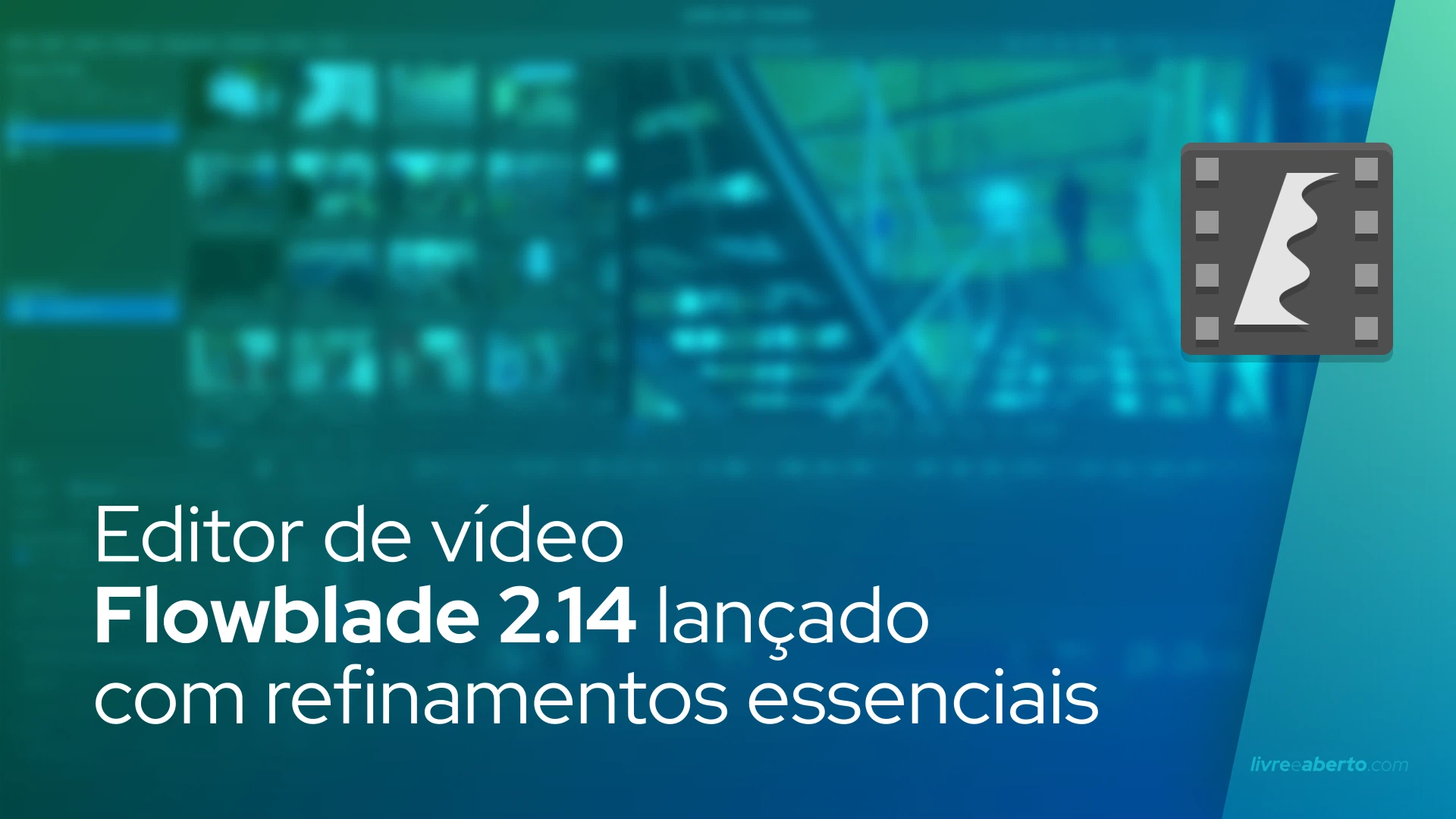 Editor de vídeo Flowblade 2.14 lançado com refinamentos essenciais
