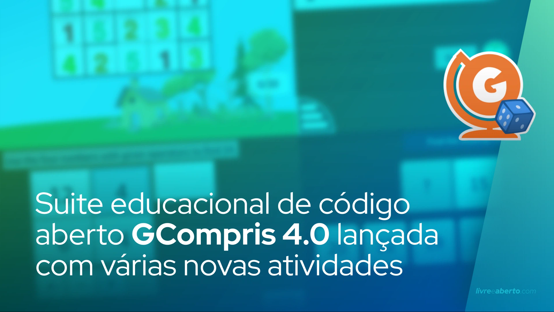 Suite educacional de código aberto GCompris 4.0 lançada com várias novas atividades