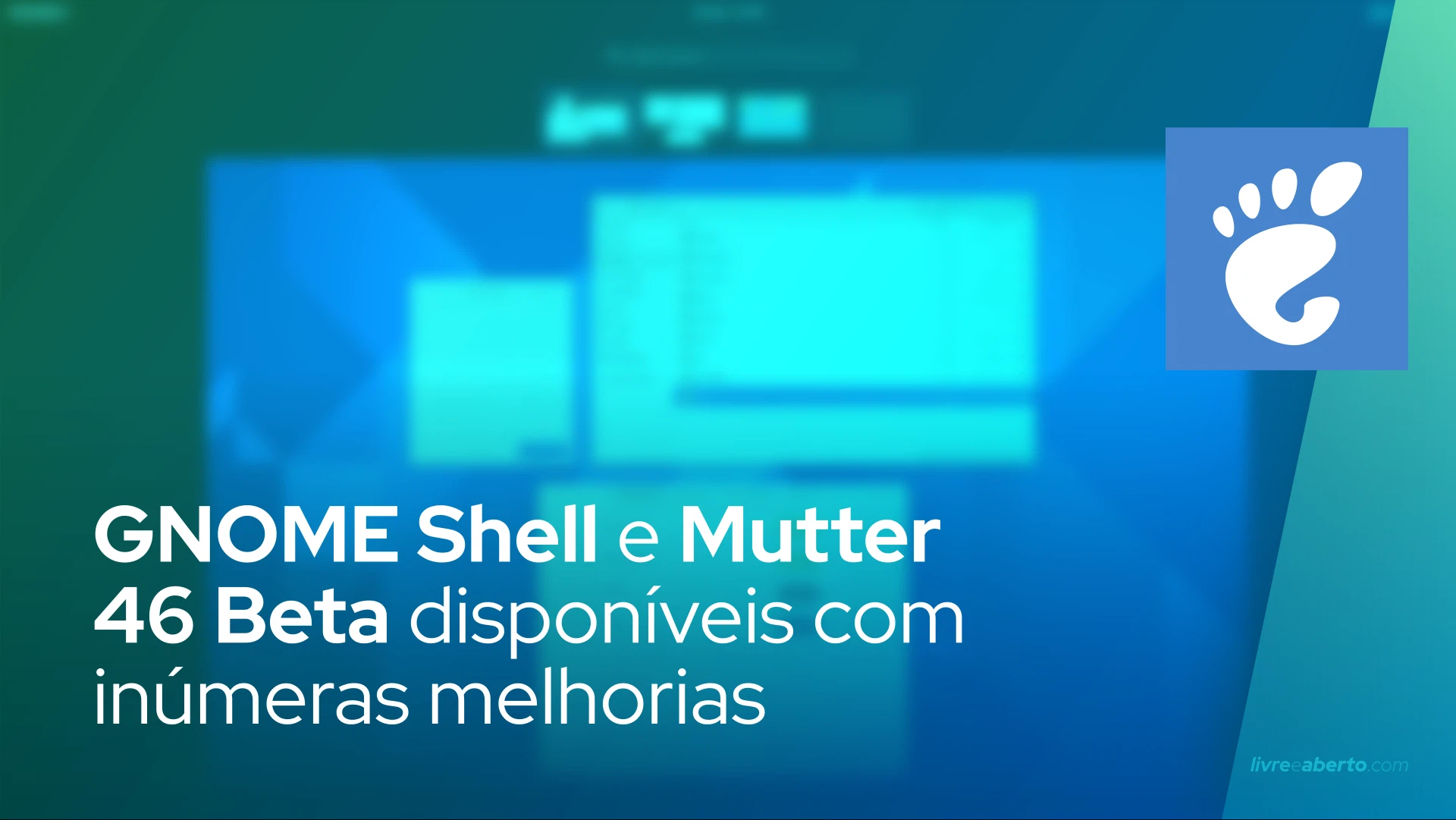 GNOME Shell e Mutter 46 Beta disponíveis com inúmeras melhorias