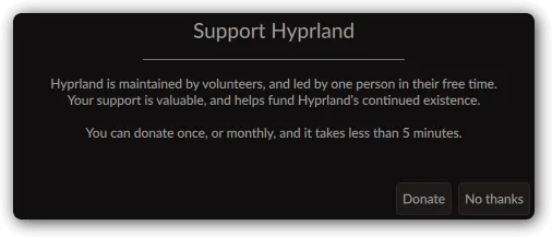 Hyprland_Donation_Request