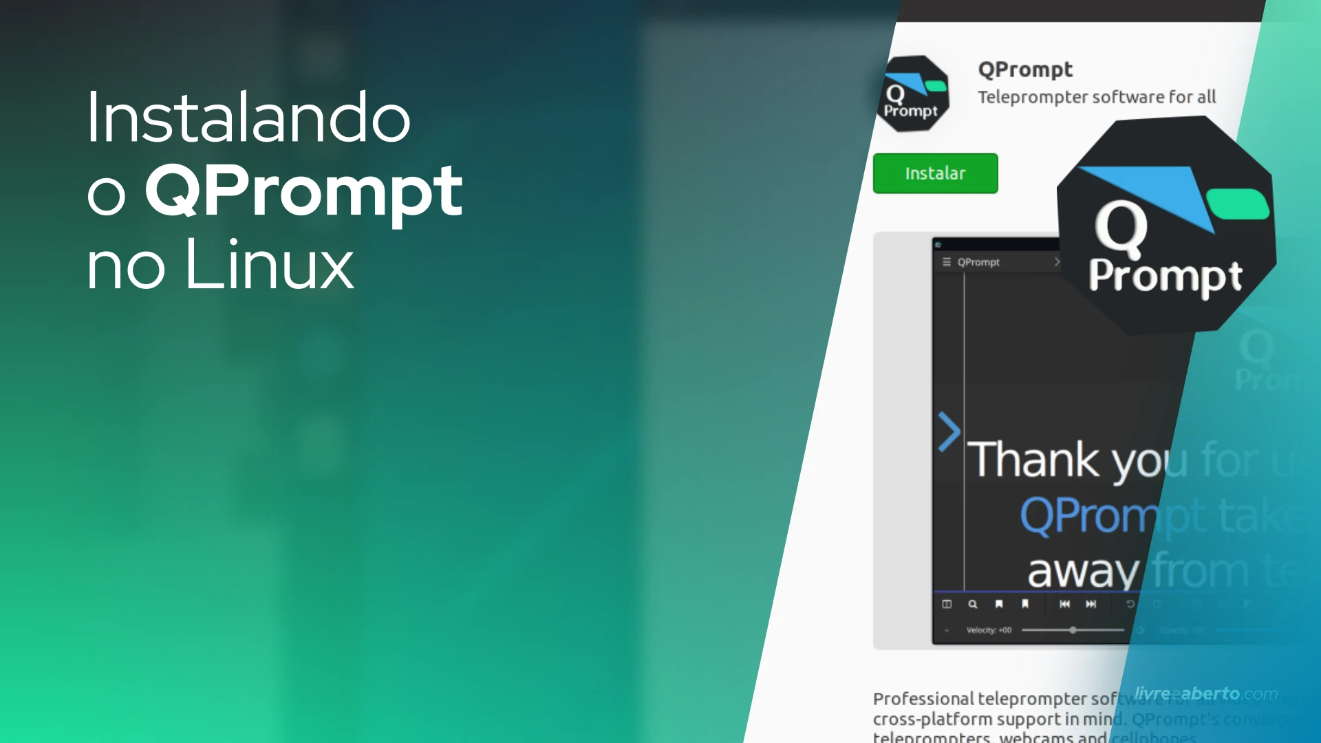 Instalando o QPrompt no Linux
