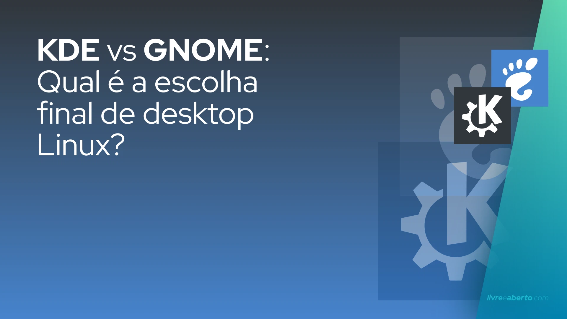 KDE vs GNOME Qual é a escolha final de desktop Linux?
