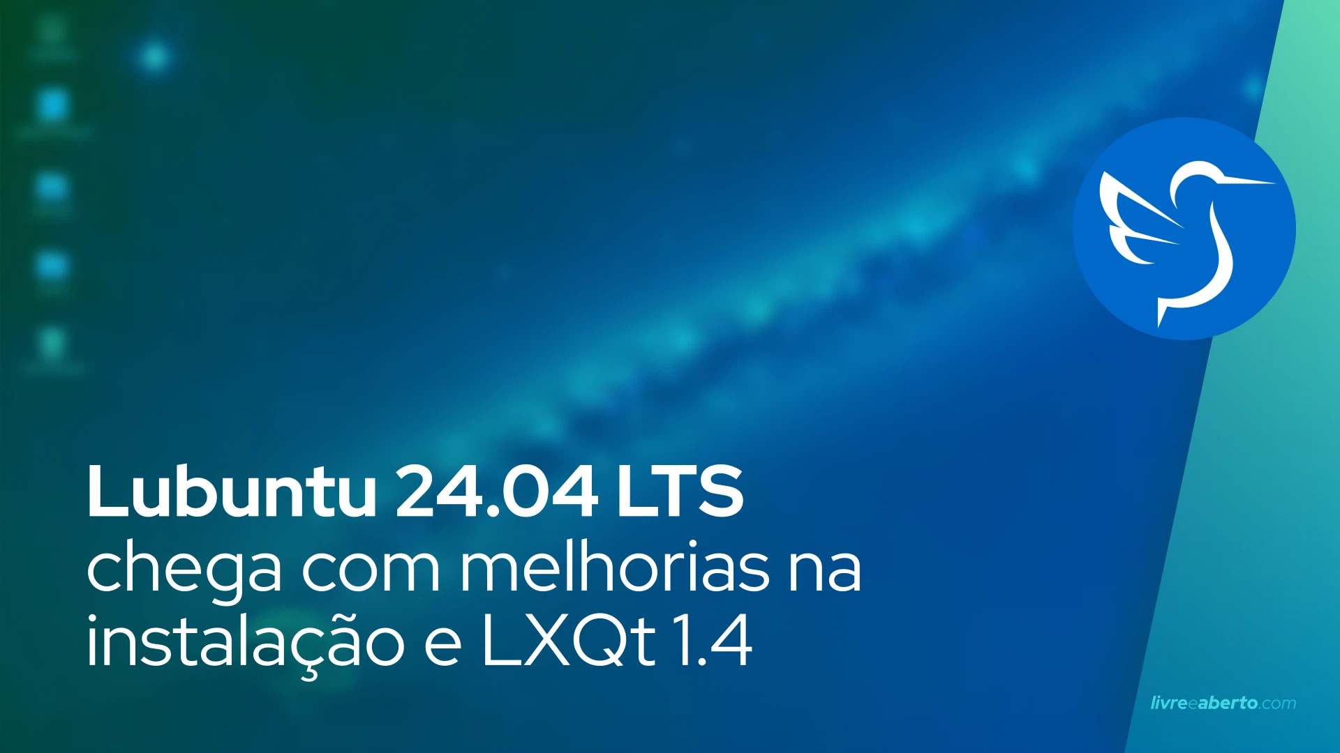 Lubuntu 24.04 LTS chega com melhorias na instalação e LXQt 1.4