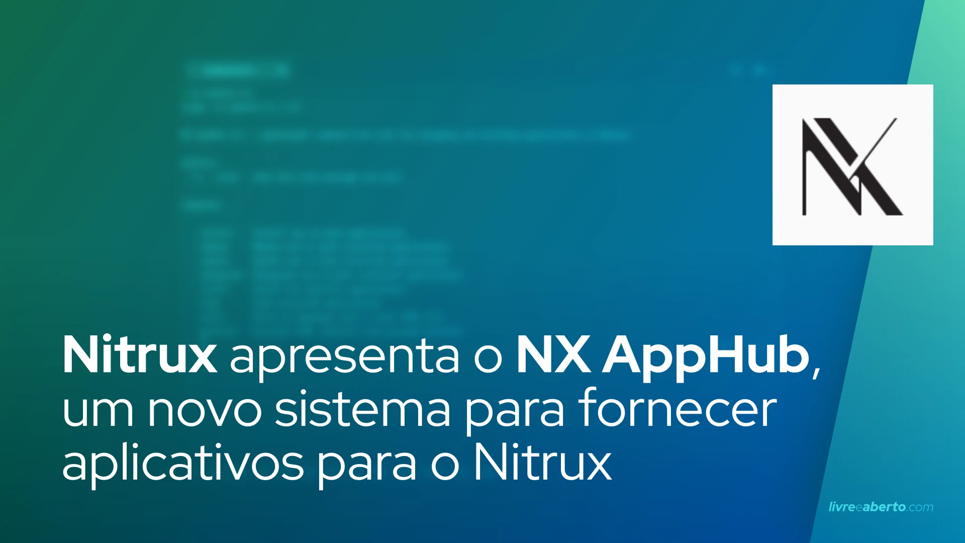 Projeto Nitrux apresenta o NX AppHub, um novo sistema para fornecer aplicativos para o Nitrux