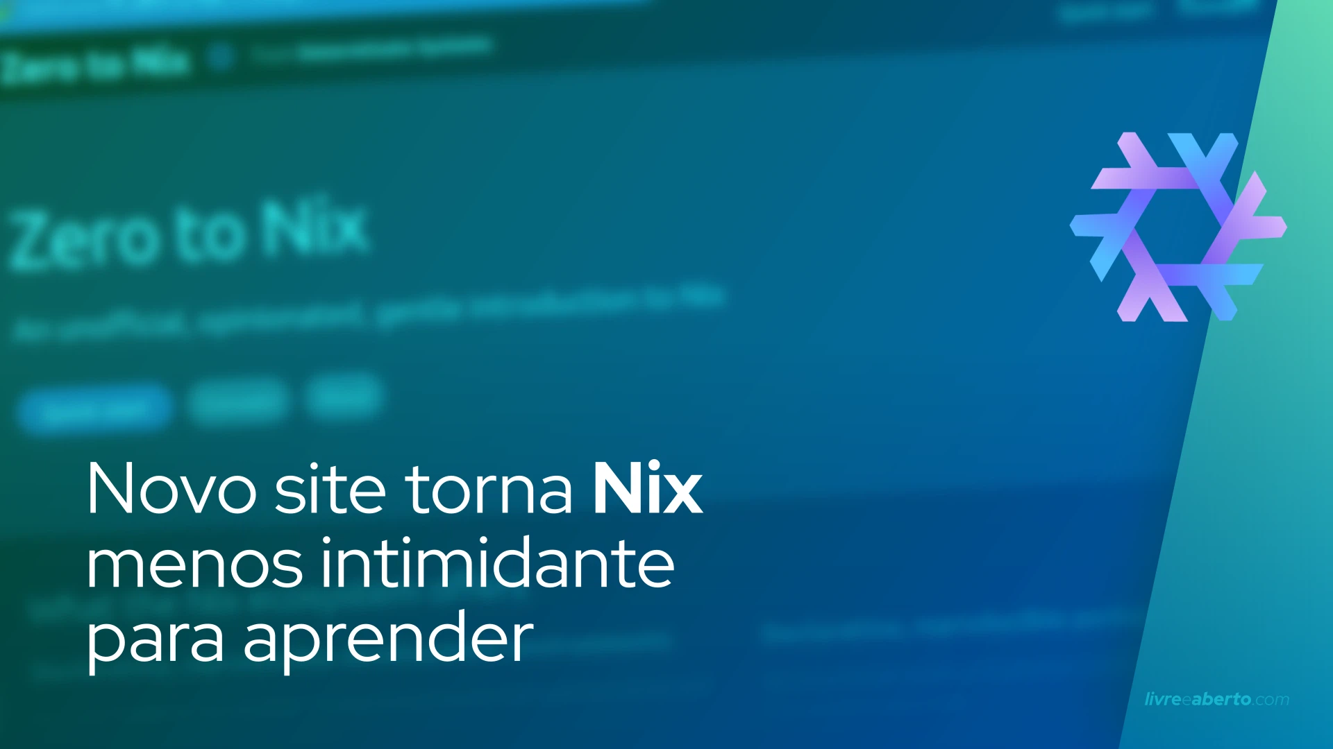 Novo site torna Nix menos intimidante para aprender