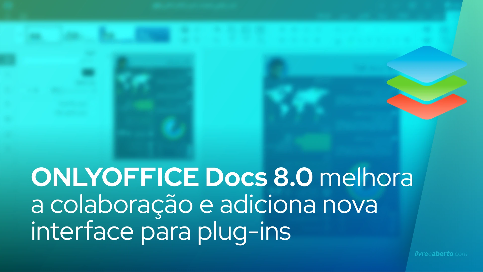 ONLYOFFICE Docs 8.0 melhora a colaboração e adiciona nova interface para plug-ins