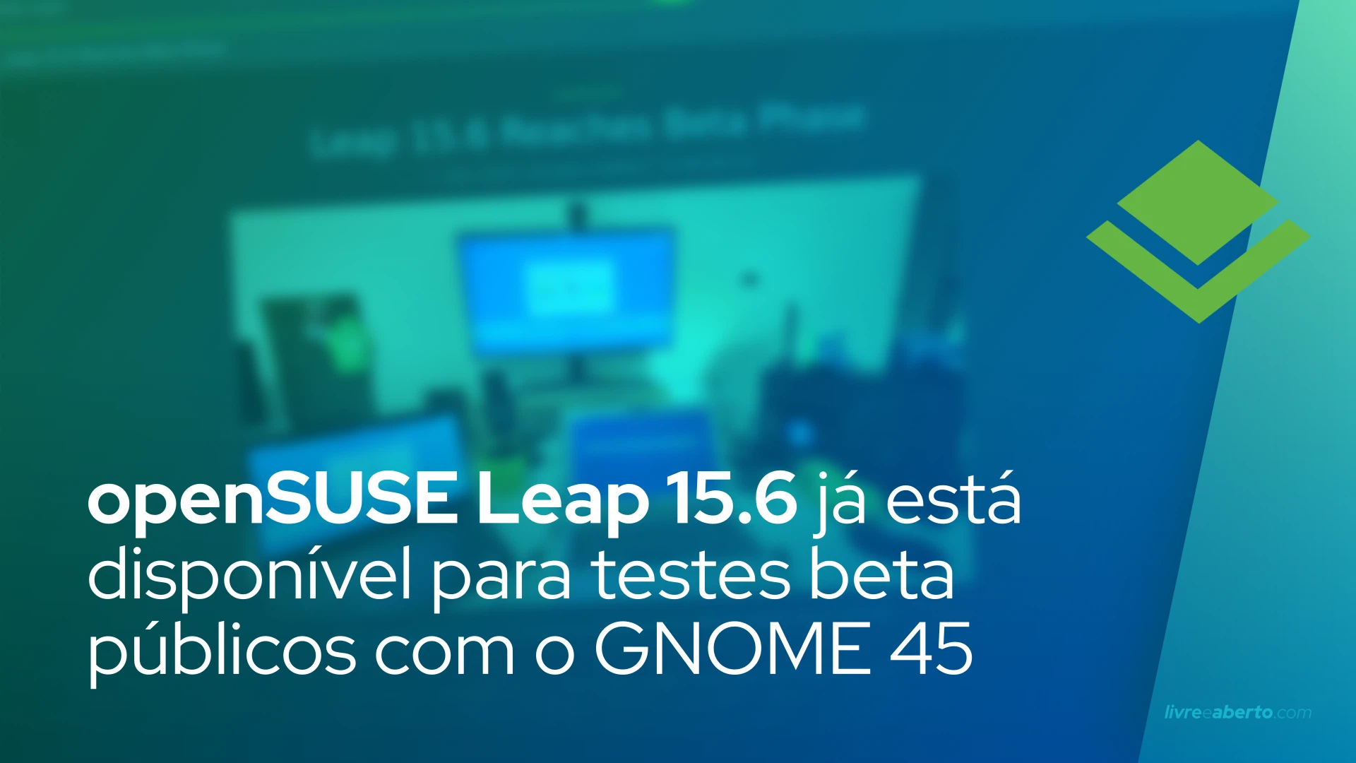 openSUSE Leap 15.6 já está disponível para testes beta públicos com o GNOME 45