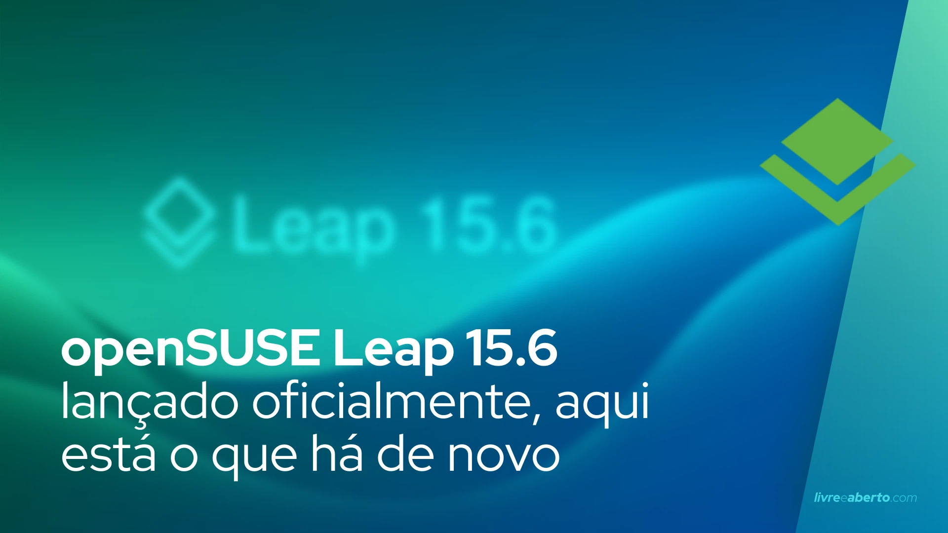 openSUSE Leap 15.6 lançado oficialmente, aqui está o que há de novo