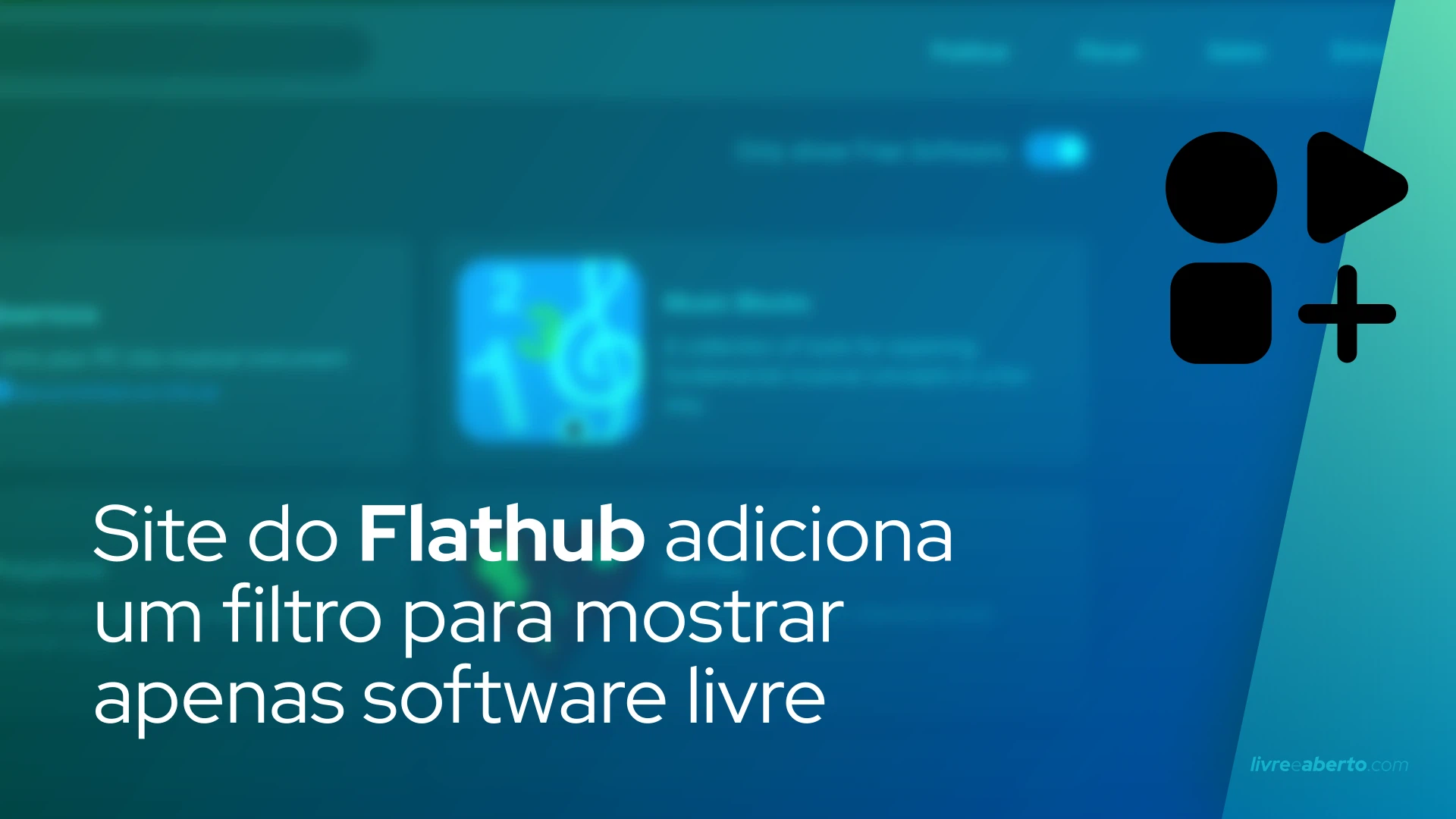 Site do Flathub adiciona um filtro para mostrar apenas software livre