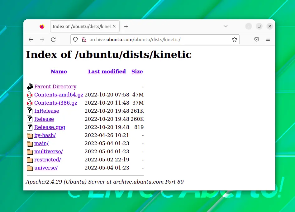 Entendendo a estrutura do repositório do Ubuntu a partir de sources.list