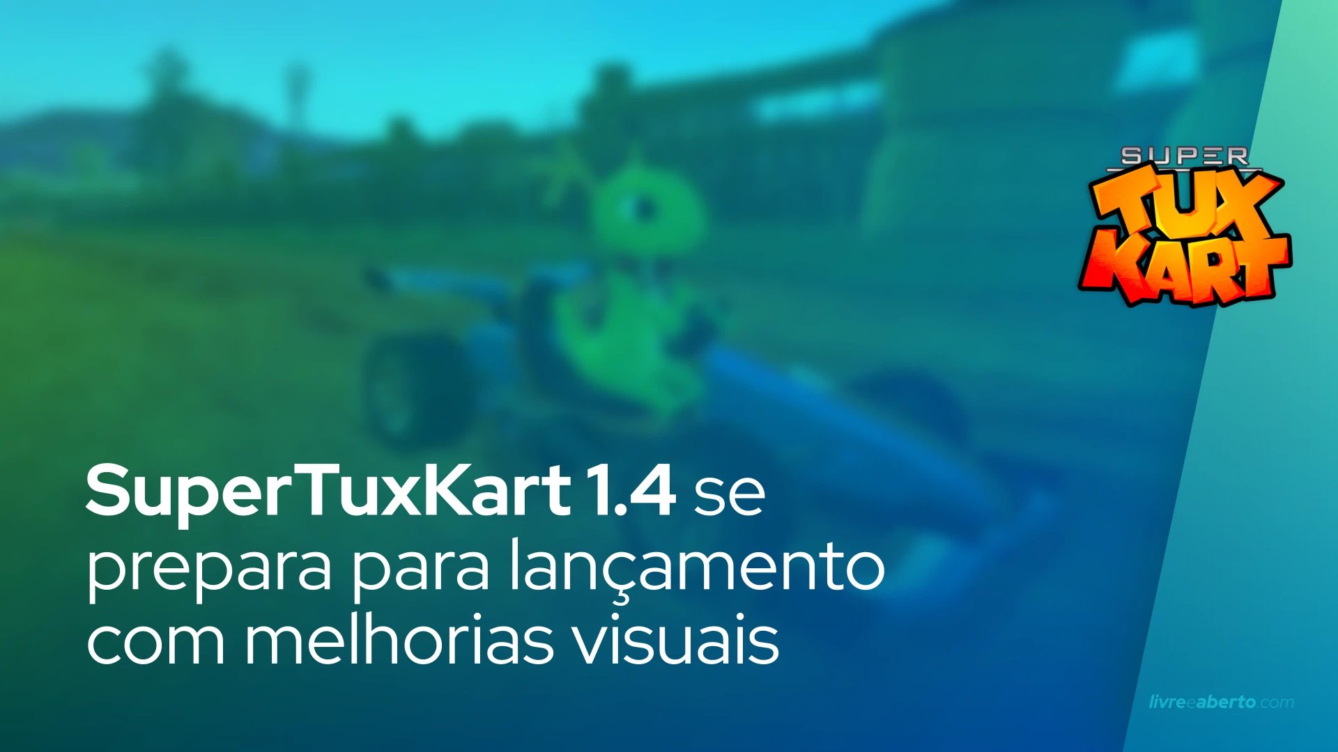 SuperTuxKart 1.4 se prepara para lançamento com melhorias visuais