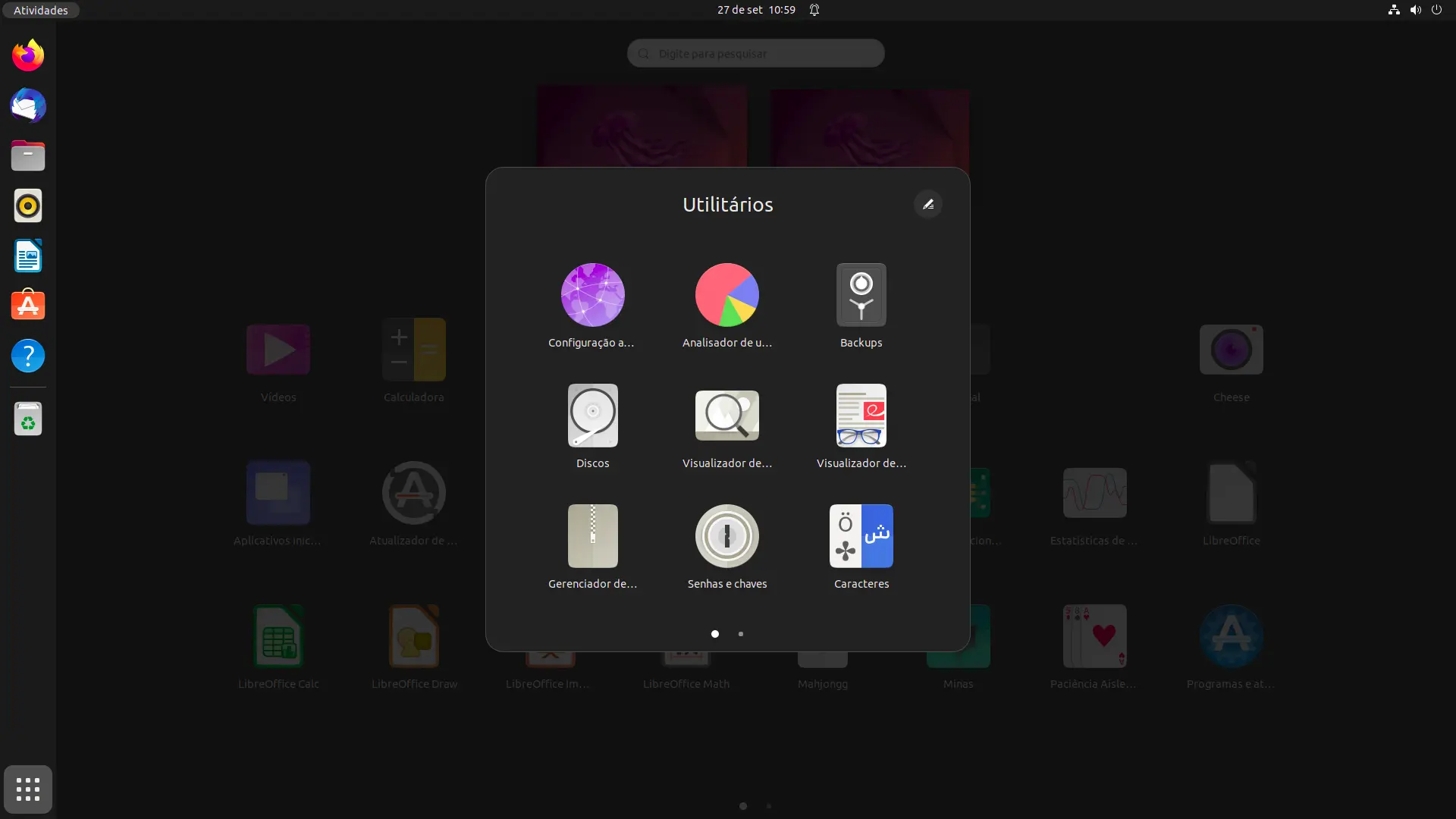 Utilitários no Ubuntu