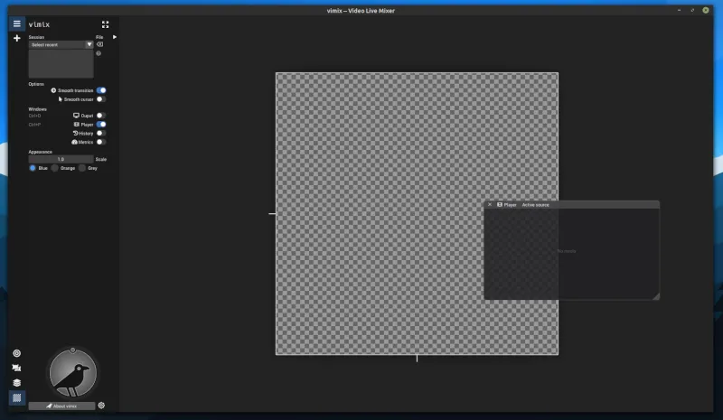 vimix-screenshot vimix-screenshot